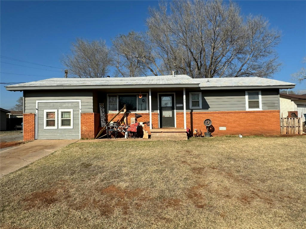 103 FLORENCE DR, CORDELL, OK 73632, photo 1 of 7