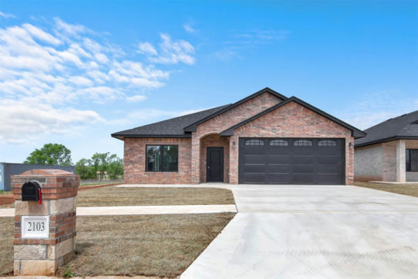 2103 VALLEY VIEW RD, WEATHERFORD, OK 73096 - Image 1